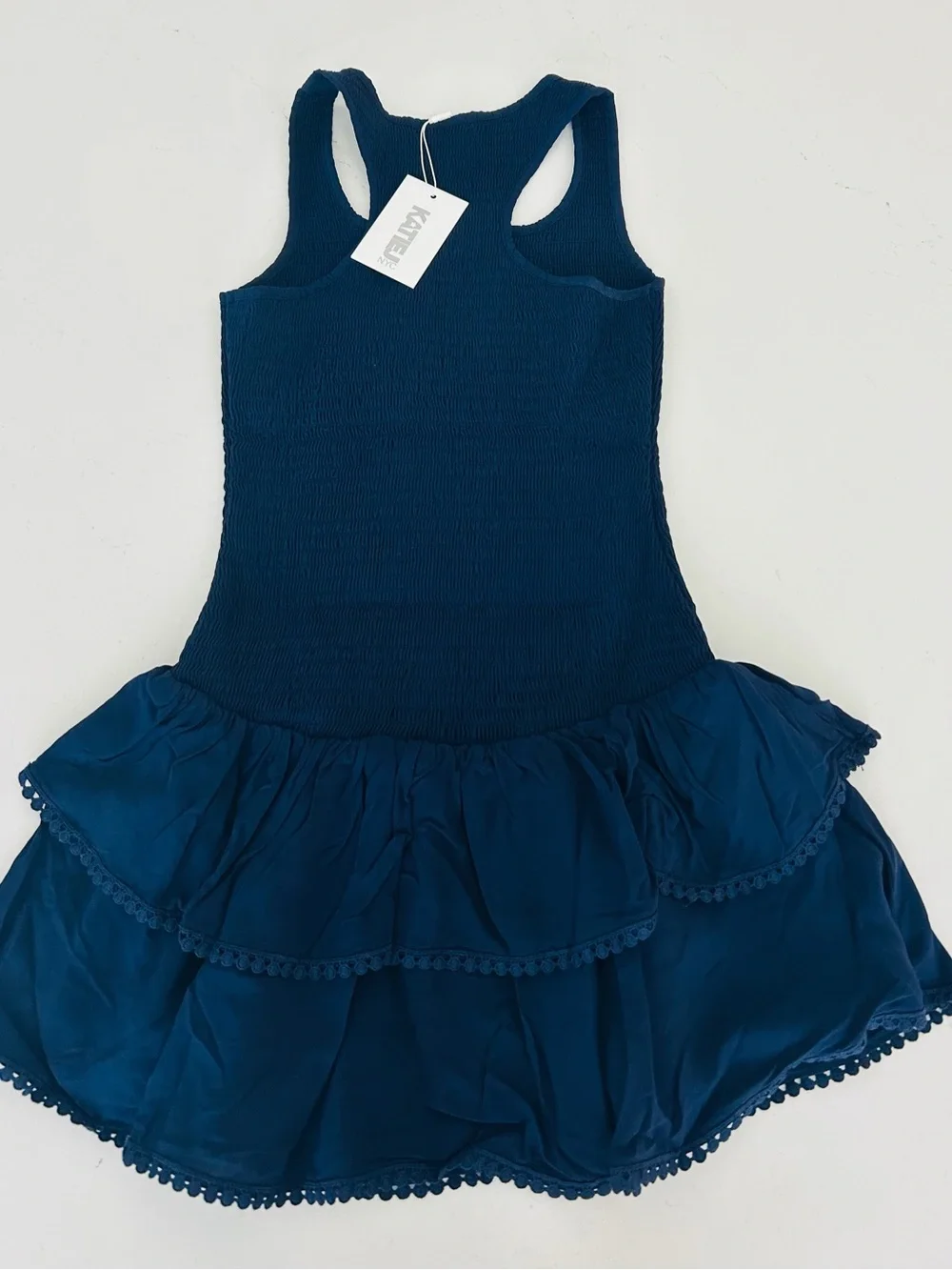 Katie J NYC smocked fabric